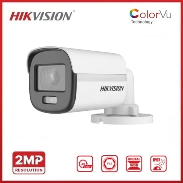 Hikvision DS-2CE12DF0T-F 2MP 40 Meter IR ColorVu Fixed Bullet Camera